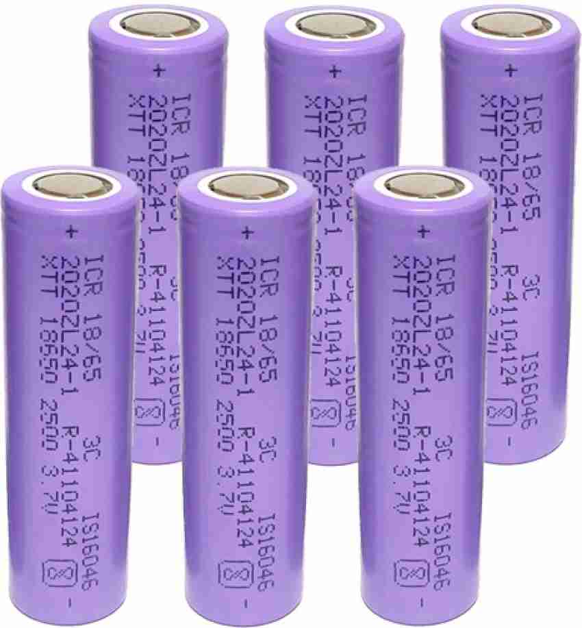 KP-18650-2200mAh Li-Ion battery 3.6V - 3.7V with 2200mAh 