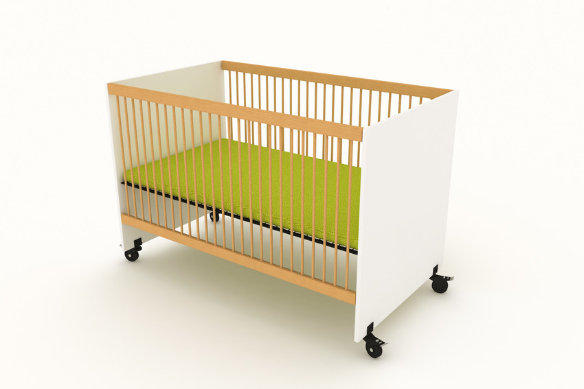 LittleBird Portable Crib For Babies Baby Crib With Wheels