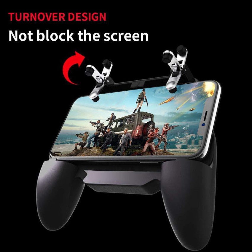 Smars Pubg Trigger Controller, Mobile Gamepad 4 Fingers Pubg Game