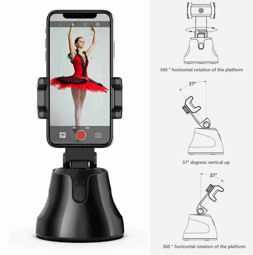 360 Auto Face Tracker Phone Holder Mount Attachment Rotation
