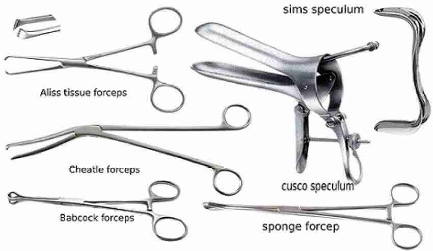 Forgesy Sims ,Cusco Speculum,Babcock , Aliss , Cheatle ,Sponge