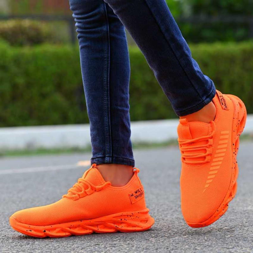 Orange shoes shop
