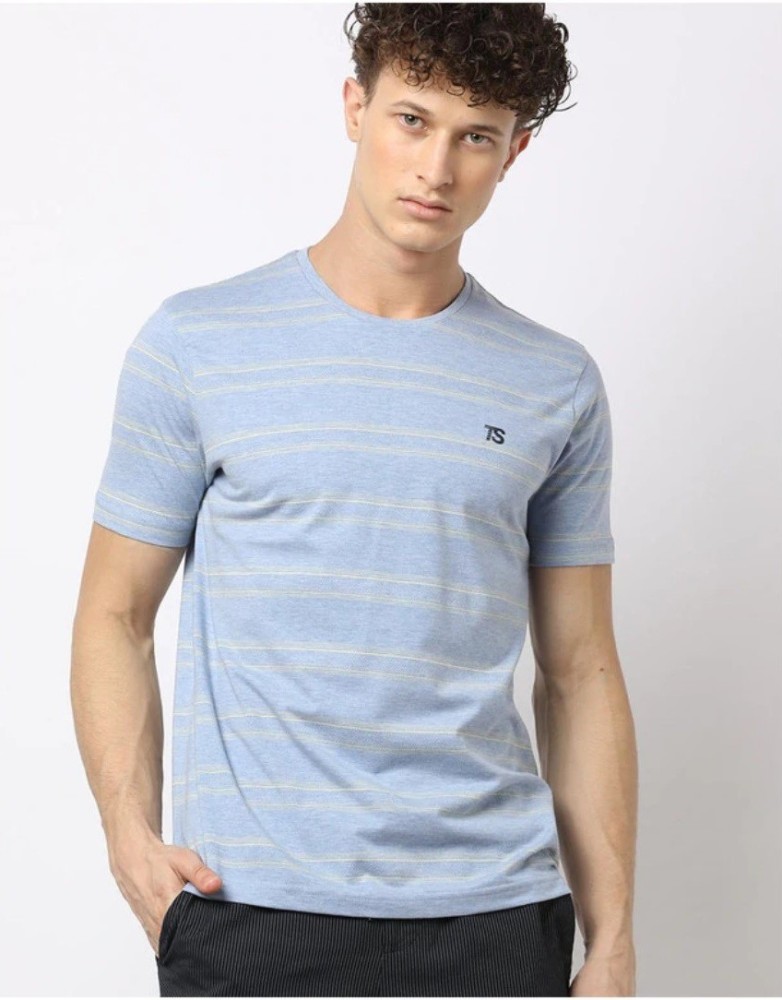 Forestående parallel synet TEAMSPIRIT Solid Men Round Neck Light Blue, Yellow T-Shirt - Buy TEAMSPIRIT  Solid Men Round Neck Light Blue, Yellow T-Shirt Online at Best Prices in  India | Flipkart.com