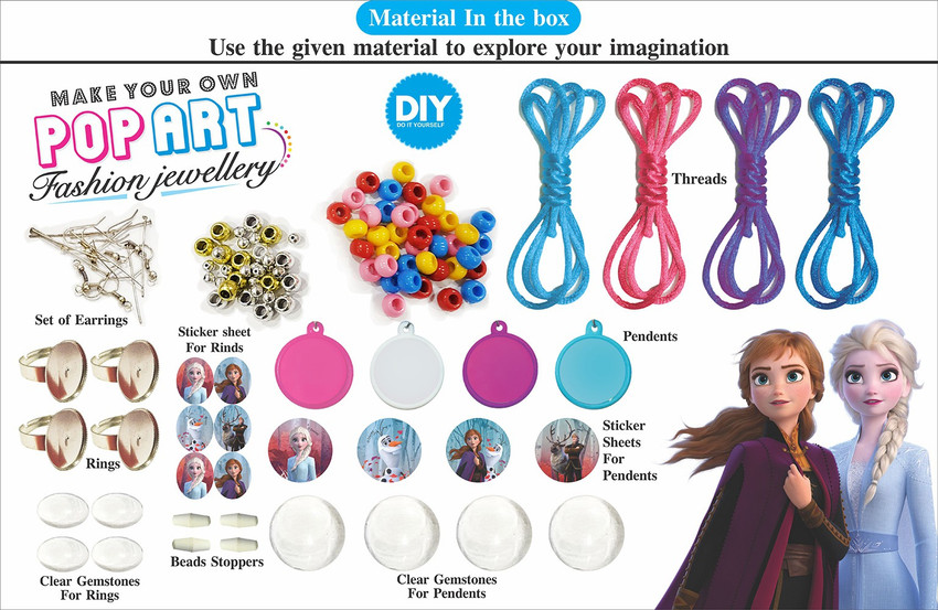 Disney Frozen Fashion Jewellery DIY Kit for Kids