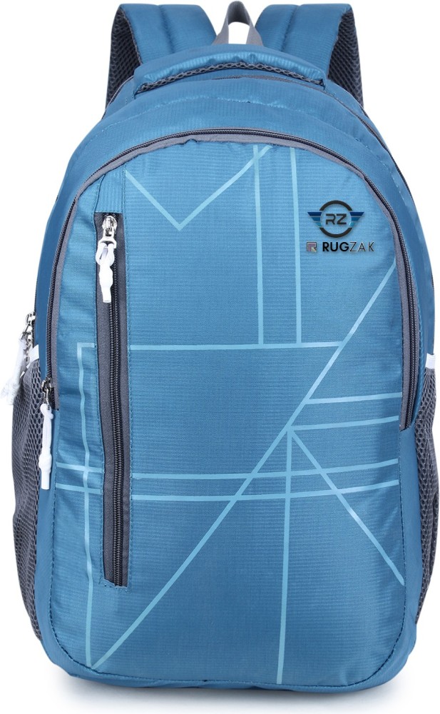 RUGZAK Waterproof expandable laptop bags Teal blue 35 L Laptop