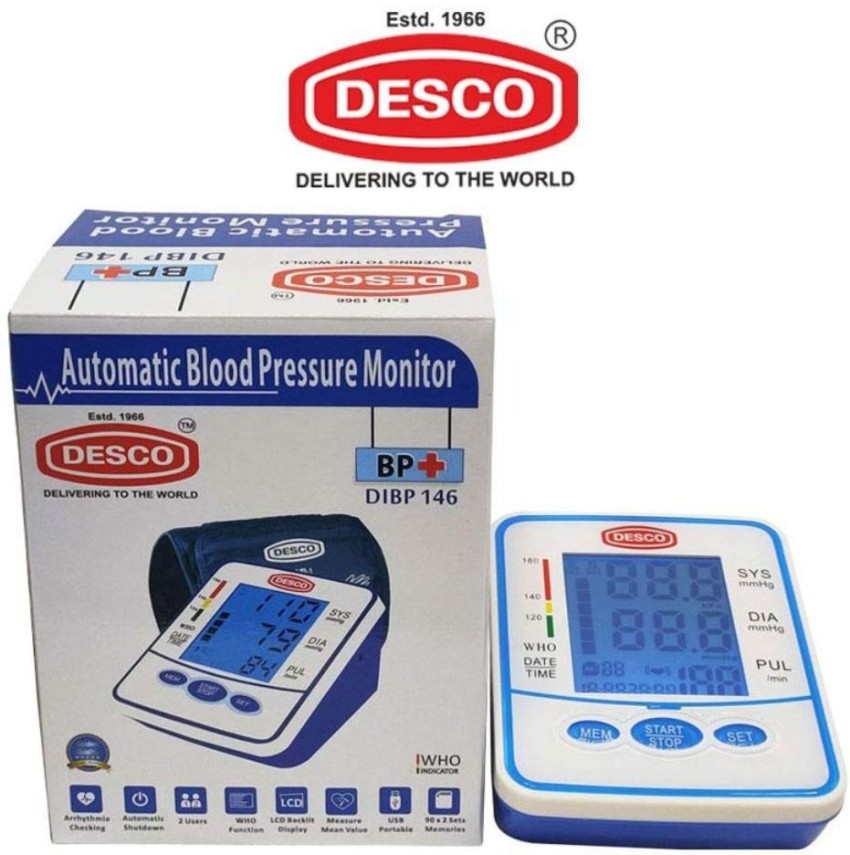 DONECO Blood Pressure Monitor Upper Arm Automatic Digital BP
