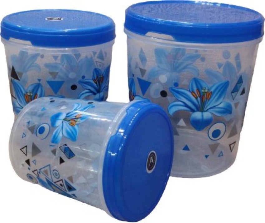 Cookie Jar Air Tight Tupperware Containers, Size: 3000ml, Capacity: 3.1 Ltr