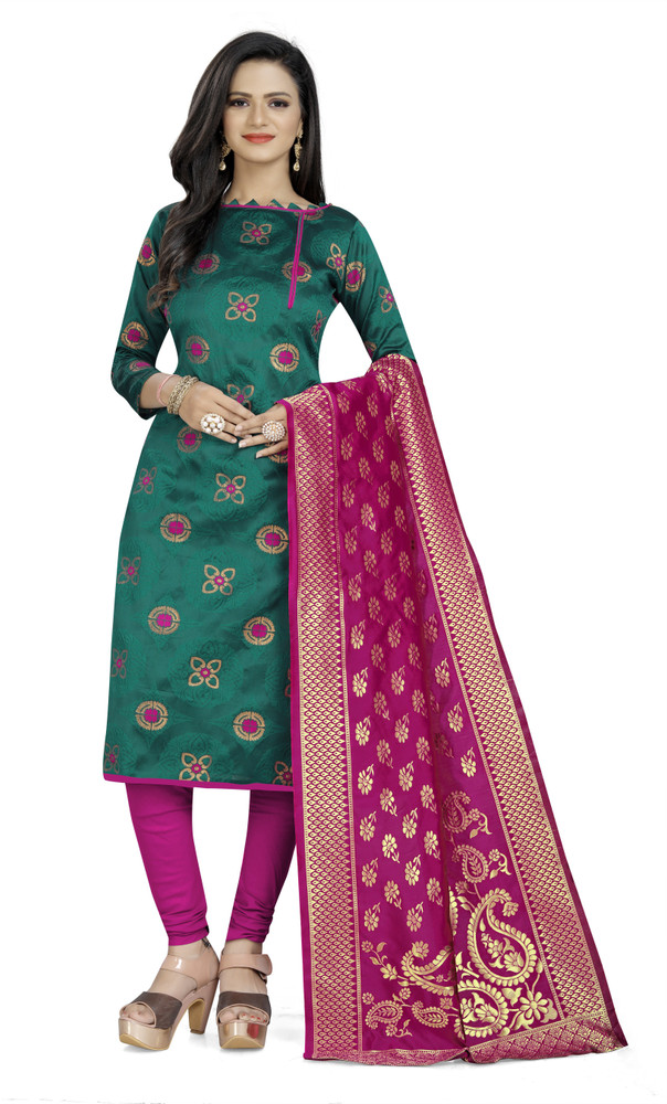 Flipkart suit deals cotton