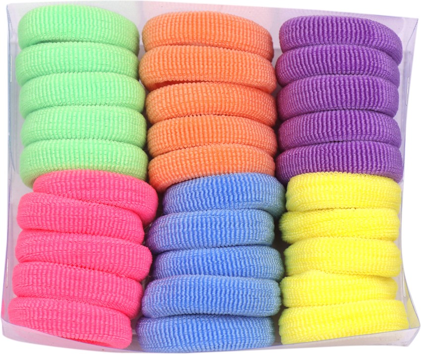 Stylish Multicolour Hair Rubber Bands for Women and Girls Pack of 50 Rubber  Band Price in India  Buy Stylish Multicolour Hair Rubber Bands for Women  and Girls Pack of 50 Rubber