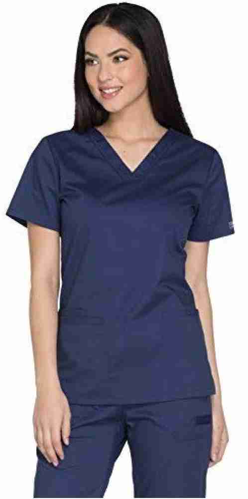 Agarwals Unisex Scrub Suit Set V-Neck (XXL) (Dark Blue) Shirt