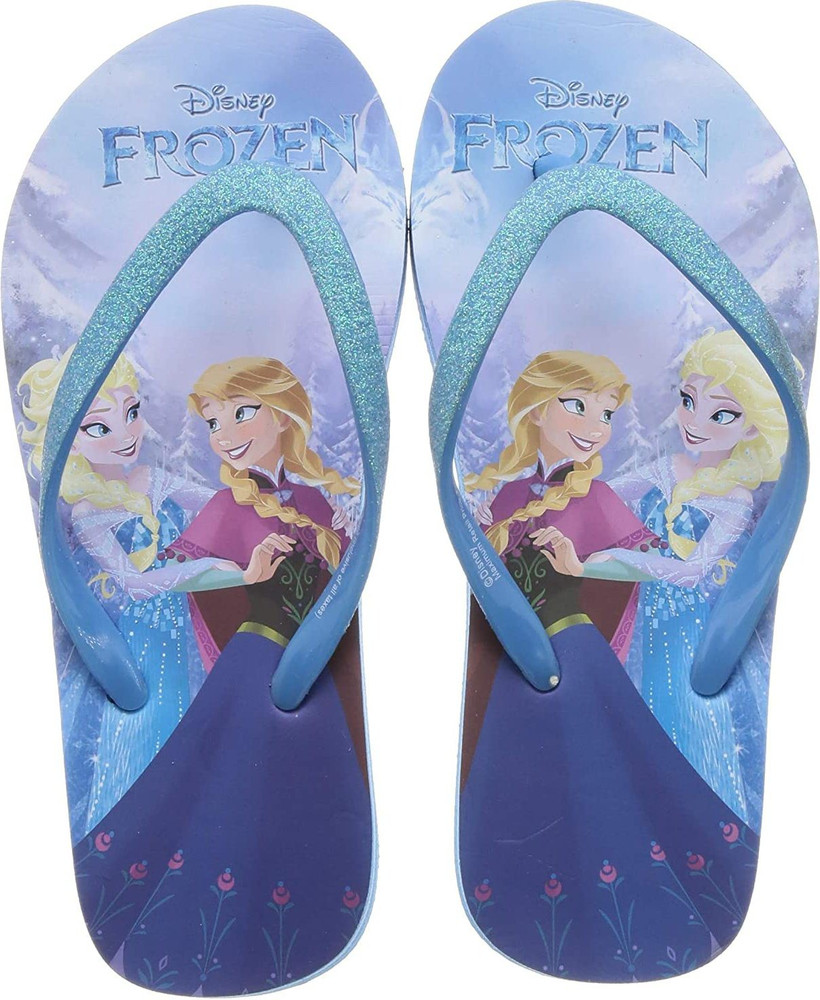 Girls frozen flip online flops