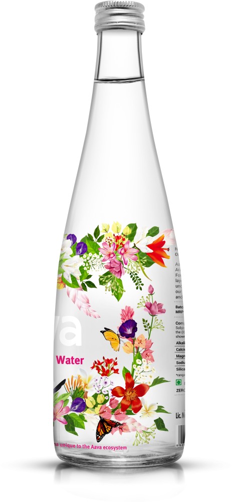 Aava Alkaline Natural Mineral Water 250 mL Glass Bottle