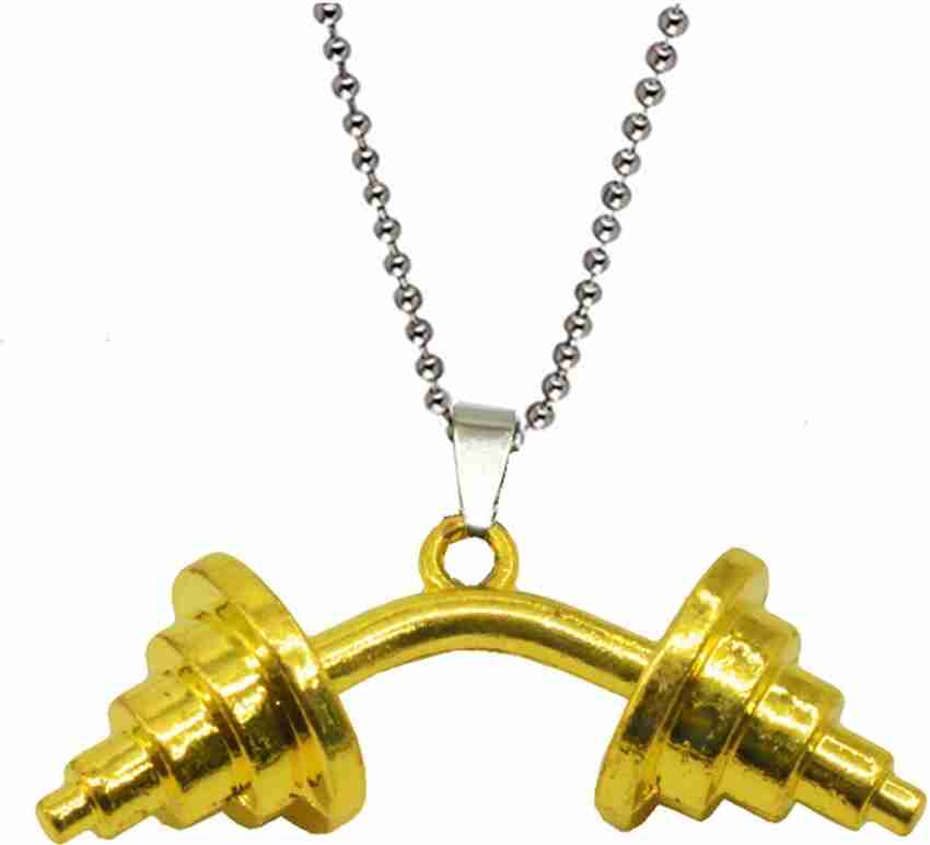 Dumbbell necklace clearance flipkart