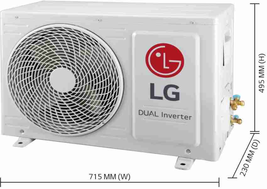 lg inverter 1.5 ton ac price