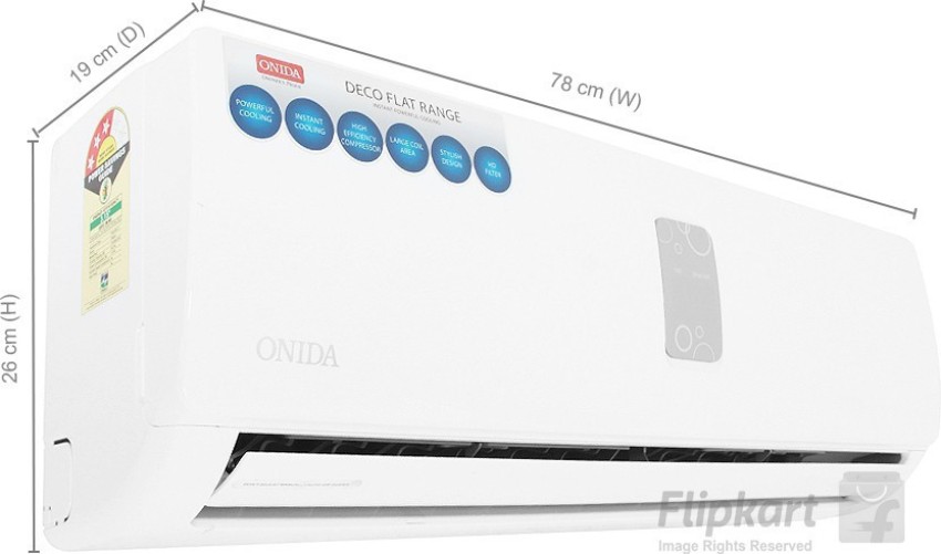 onida ac 1 ton flipkart