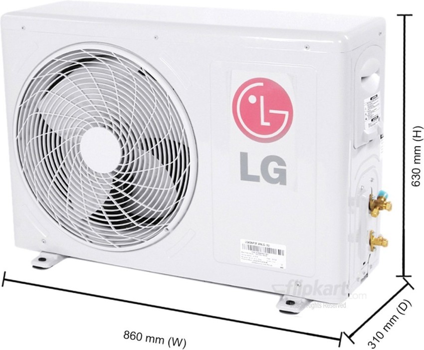 lg split ac outdoor unit price