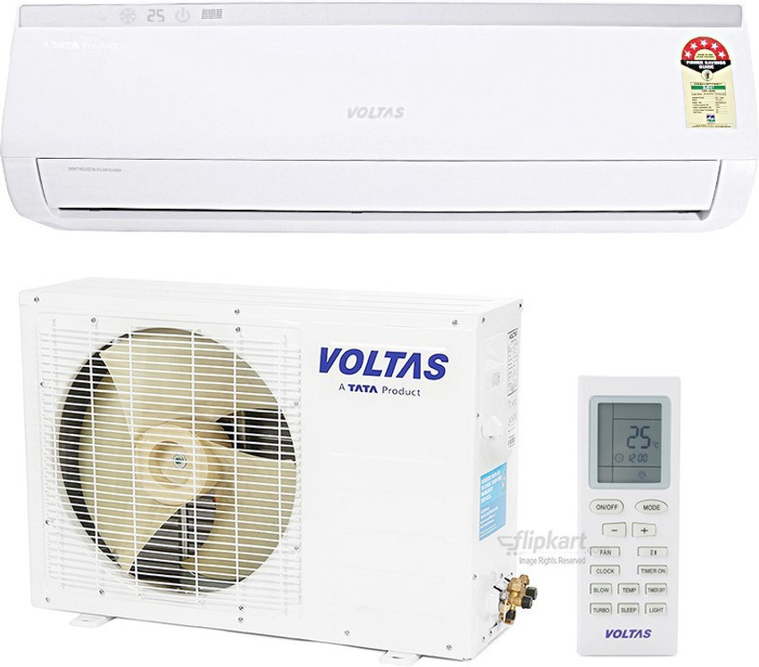 Voltas 1.5 Ton 5 Star Split AC White
