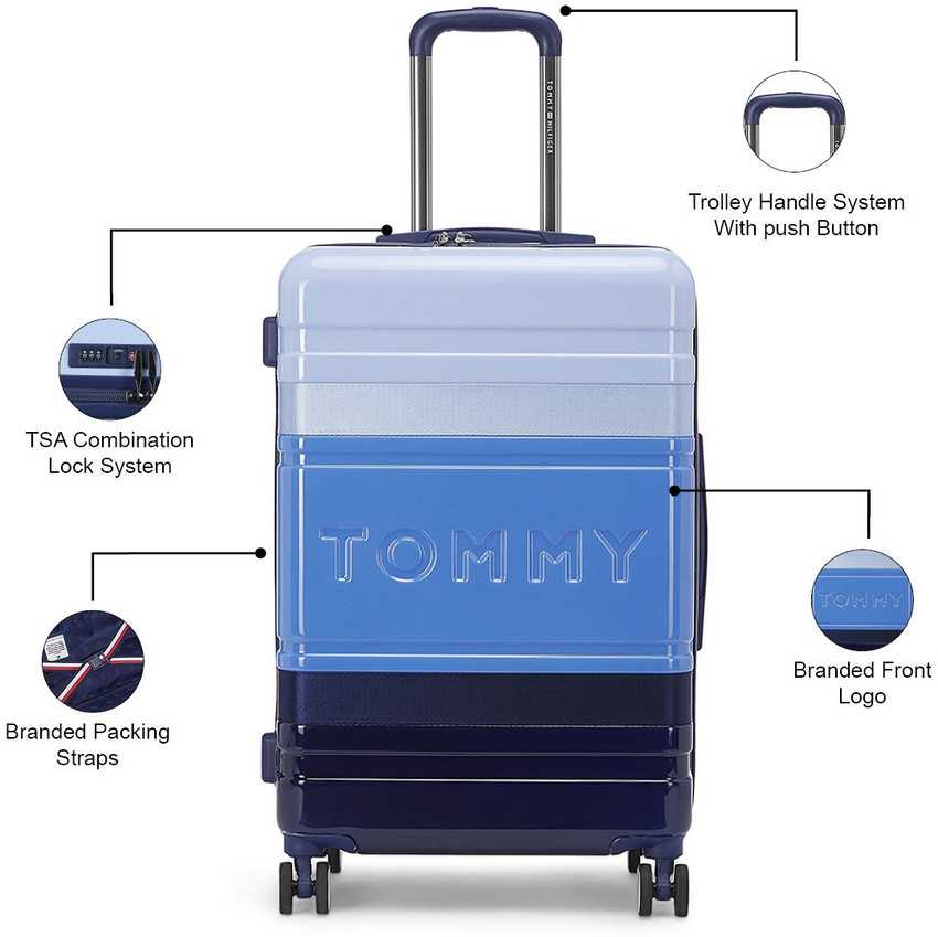 Tommy hilfiger luggage lock discount