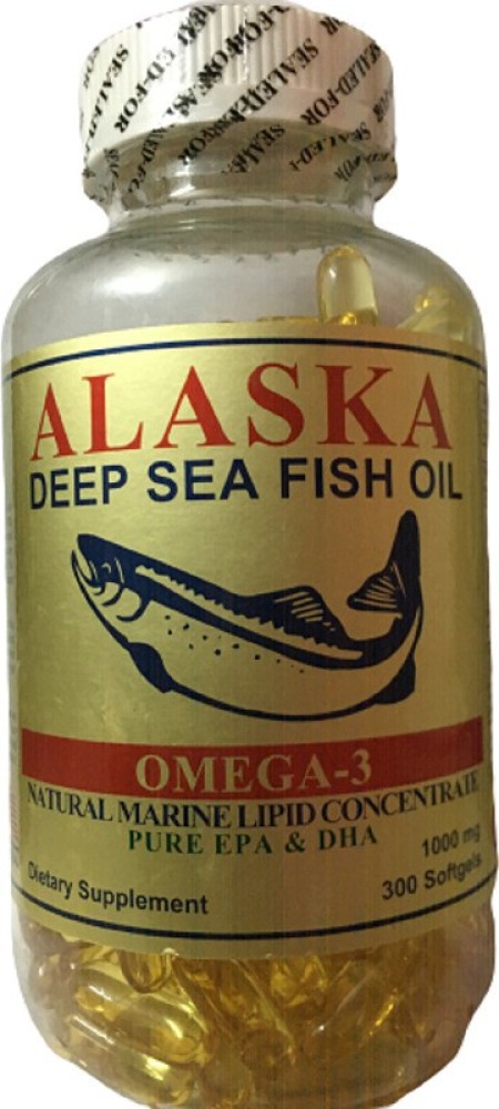 Everwell Deep sea Alaska Softgel omega 3 300 Gels Price in