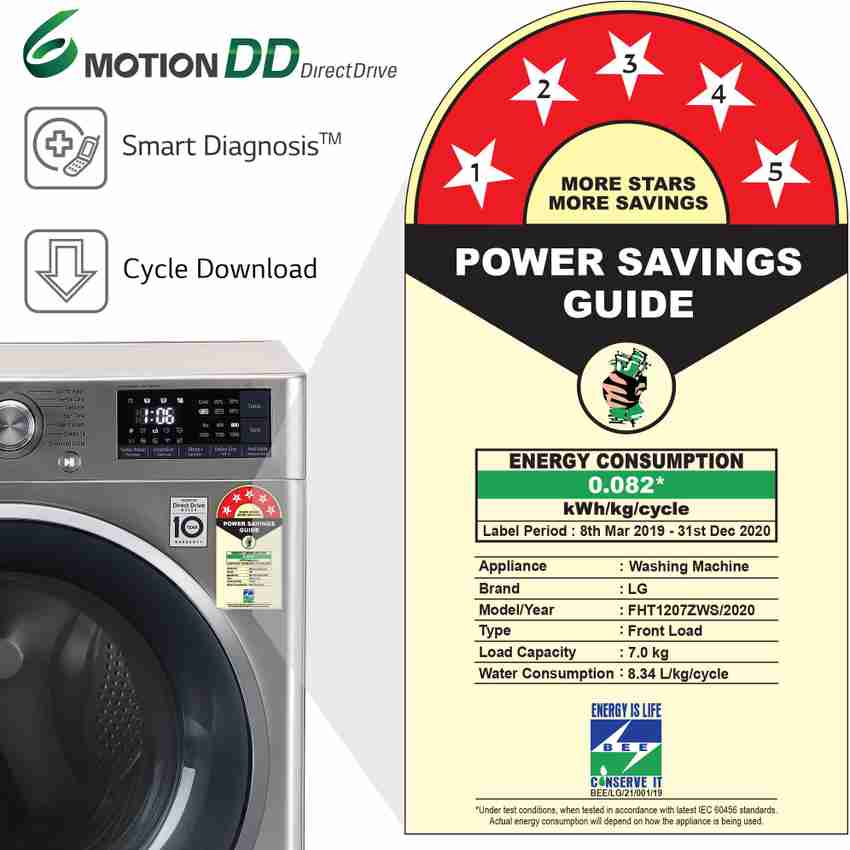 Fht1207zws lg washing machine price hotsell