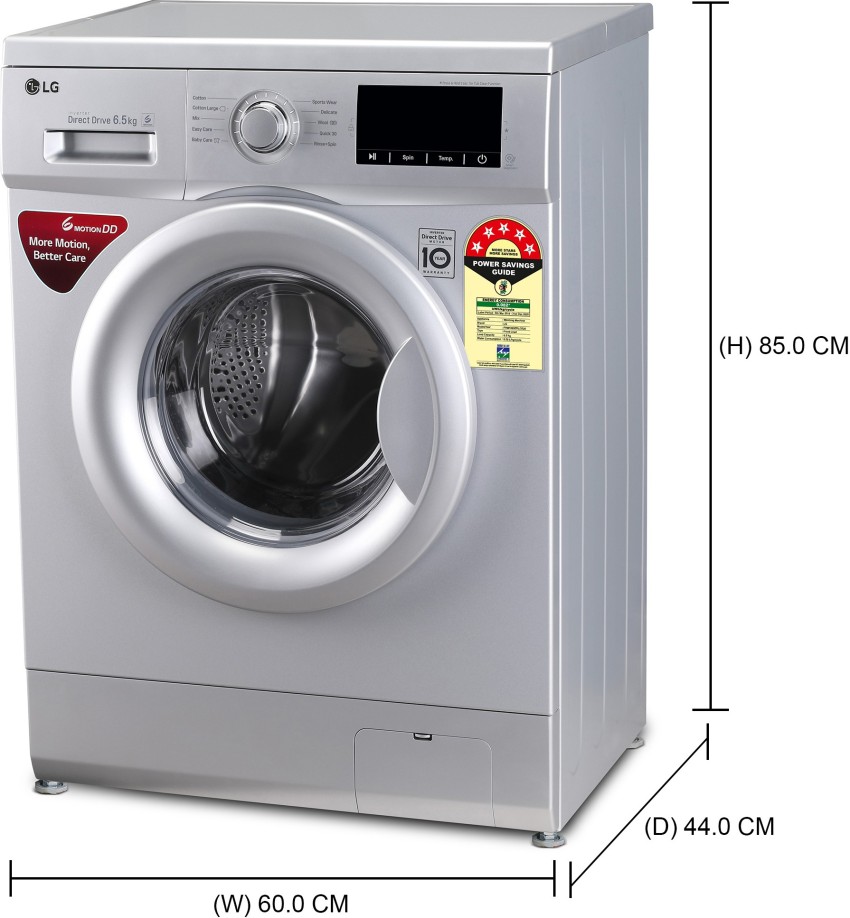 Lg washing machine front load deals 5.5 kg fully automatic price