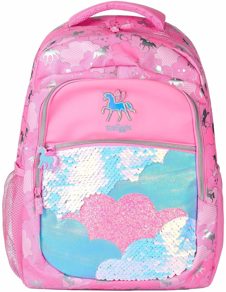 Flipkart Smiggle Lunar Backpack with Three Zipped