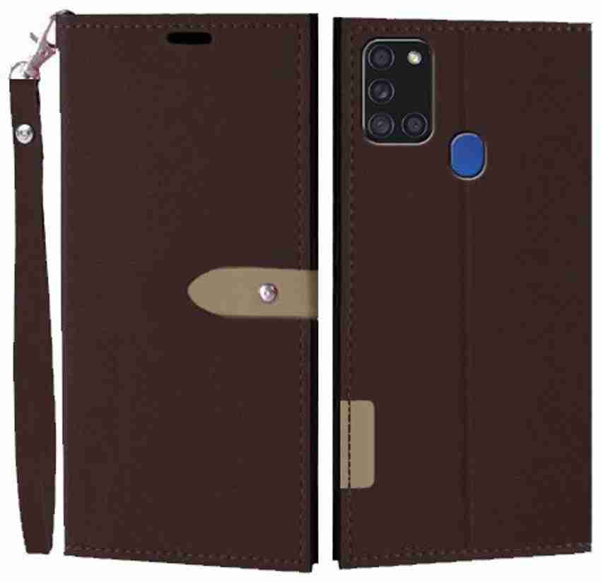 Samsung a21s flip cover deals