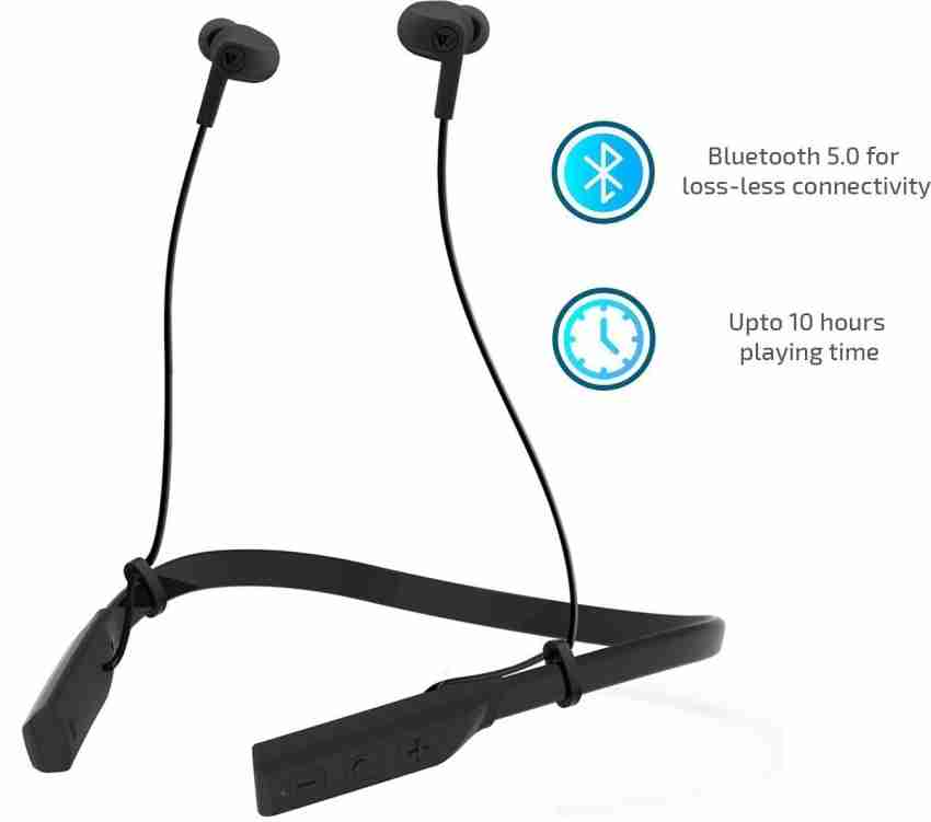 WINGS Glide Neckband with Siri and Google Assistant Bluetooth