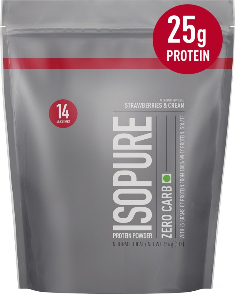 Nature's Best Isopure Protein Powder Zero Carb Strawberries & Cream 1 Lbs  for sale online