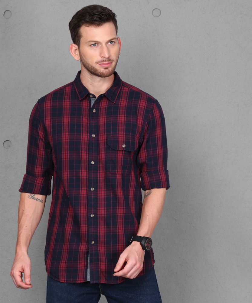 METRONAUT by Flipkart Men Checkered Casual Red Shirt Buy METRONAUT by Flipkart Men Checkered Casual Red Shirt Online at Best Prices in India Flipkart