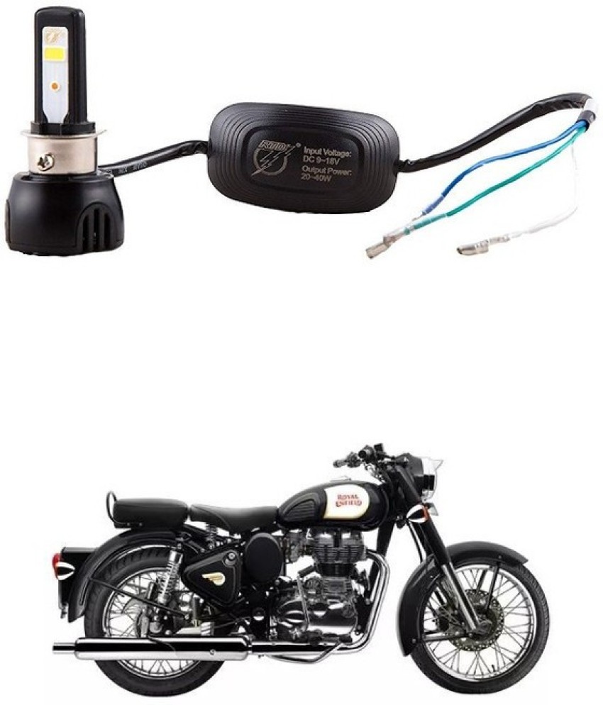 Royal enfield classic 350 deals led headlight bulb