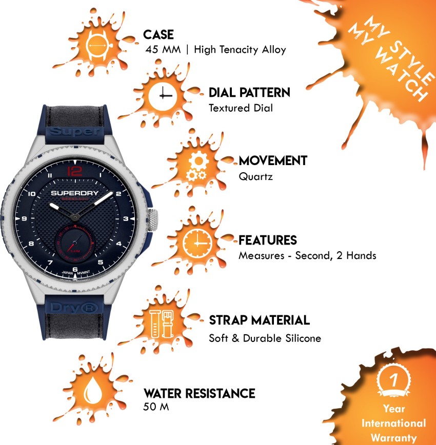 Superdry best sale marksman watch