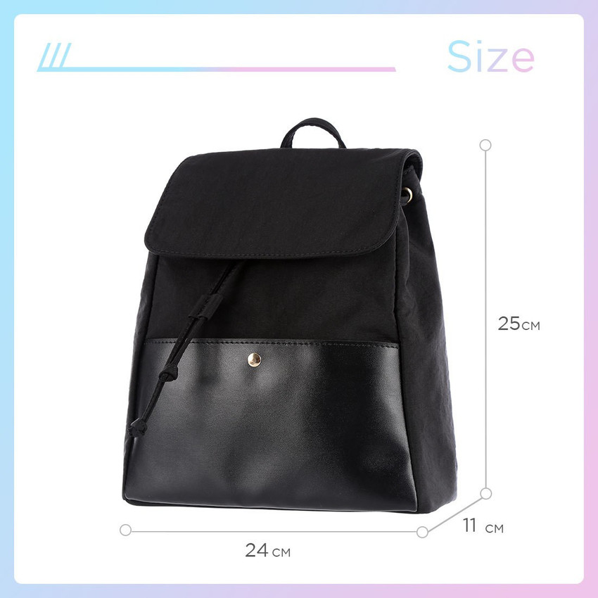 Miniso leather backpack cheap
