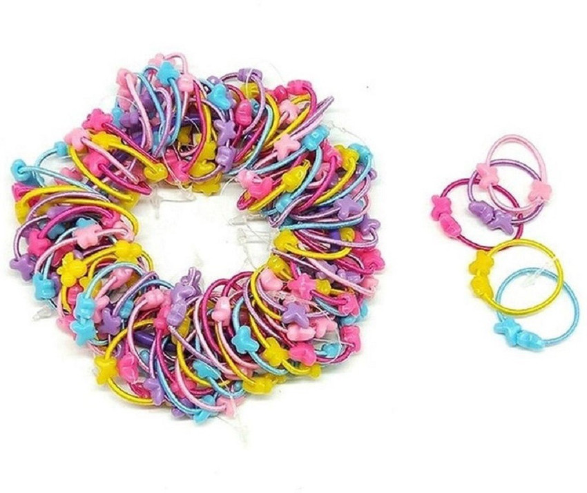 haiko Colors Soft Rubber Mini Hairbands Elastic Hair Ties Tiny for
