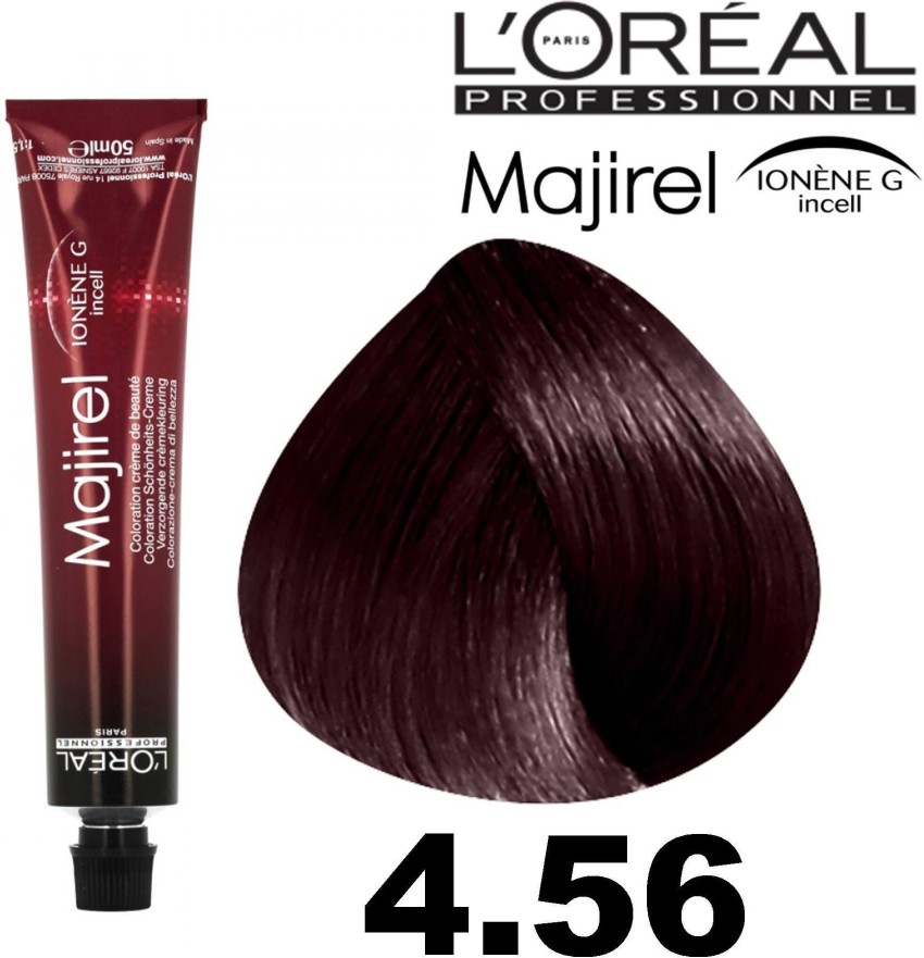 L'OREAL - MAJIROUGE NO 4.60 HAIR DYE 50 ML - NM Beauty Supply Ltd.