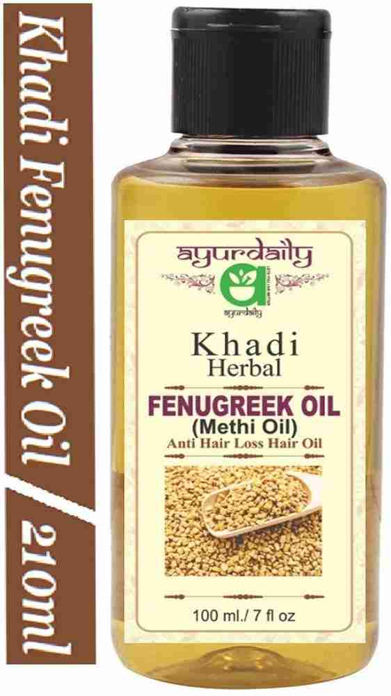 Fenugreek hair shop oil