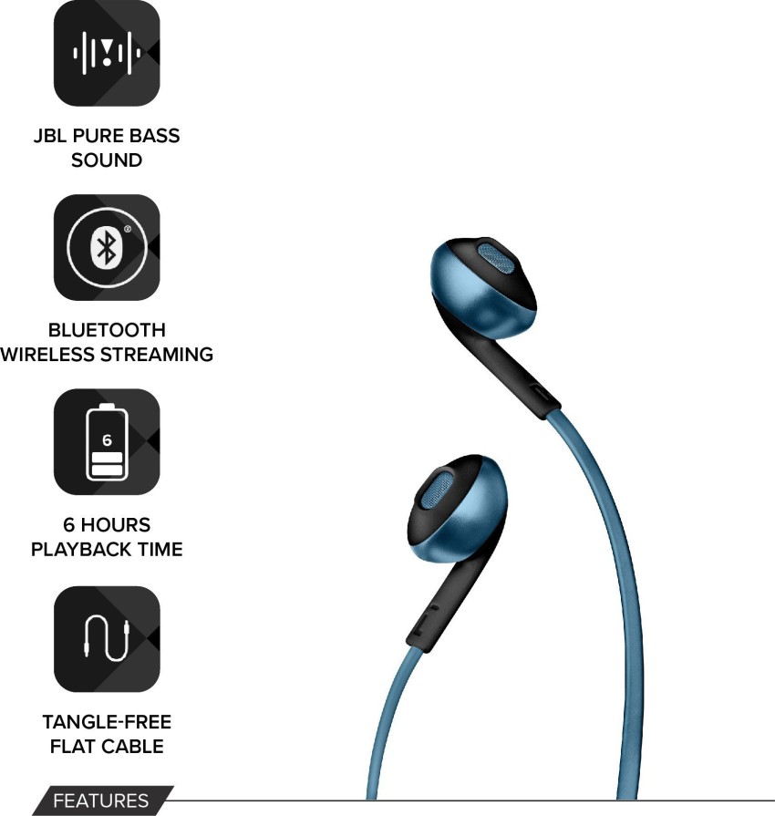 JBL T205BT Bluetooth Headset Price in India Buy JBL T205BT