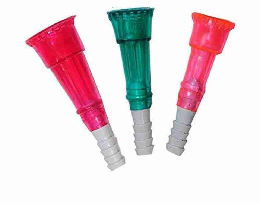 KYOTO PVC Tap Connector Rubber Pipe Jointer Pipe Nozzle 25mm 3 4 For Washroom Kitchen Garden Use Set of 3 Color May Vary Hose Connector