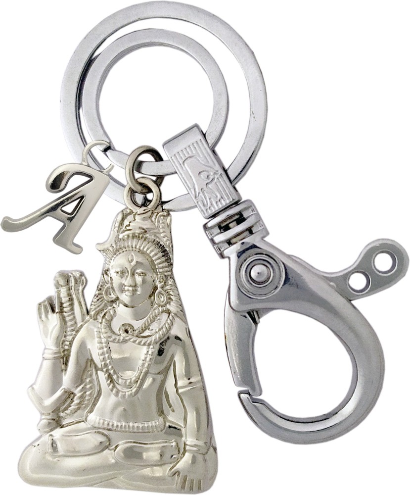 kart-in Silver Full Metal Imported Double Ring Hook keychain Key Chain  Price in India - Buy kart-in Silver Full Metal Imported Double Ring Hook  keychain Key Chain online at