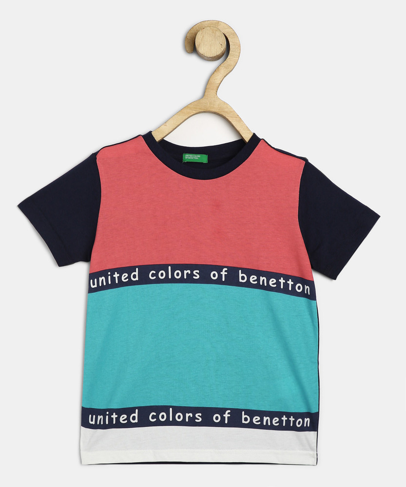 Flipkart United Colors of Benetton Boys Printed Pure Cotton