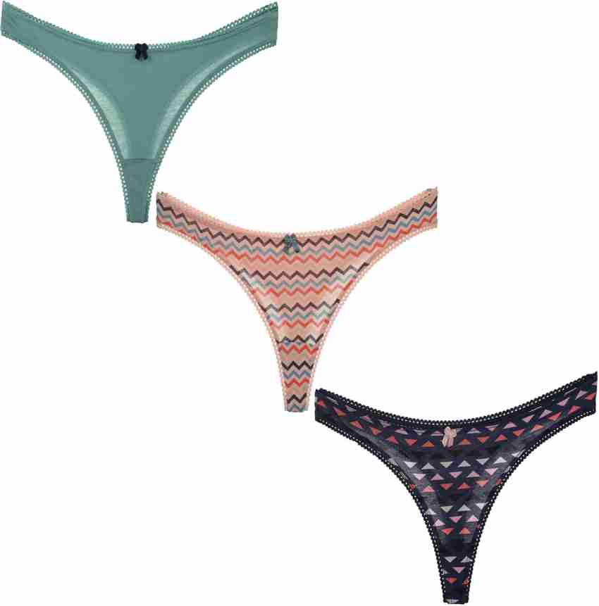 Multicolor Sexy Thong Cotton Thong G String For Women at best price in New  Delhi