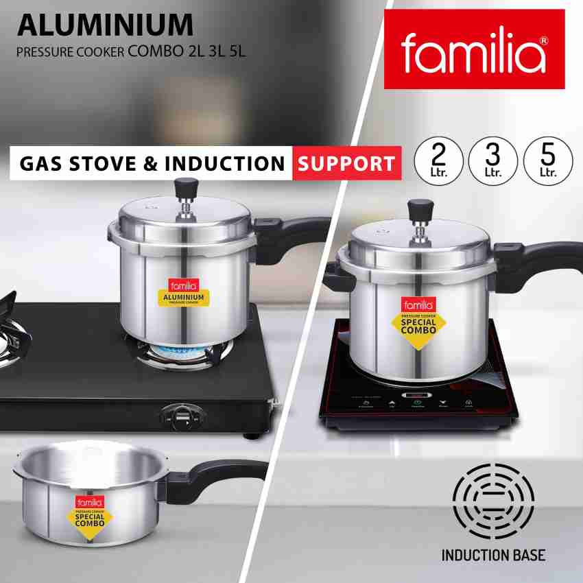 Induction base pressure cheap cooker combo offer