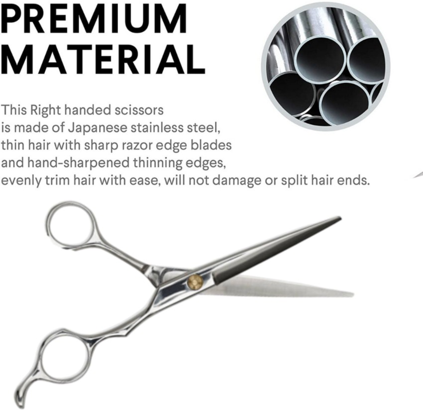 Professional Hair Cutting Scissors Sets 11PCS,Multi-purpose Hair Cutting Tools,Hair Clamps,Stainless Steel Material,for Salon,pet,Kids,Barber,Adults