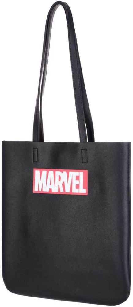 Miniso Marvel Shoulder Bag Tote Large Capacity Messenger Bag,Light Grey, Women's, Gray