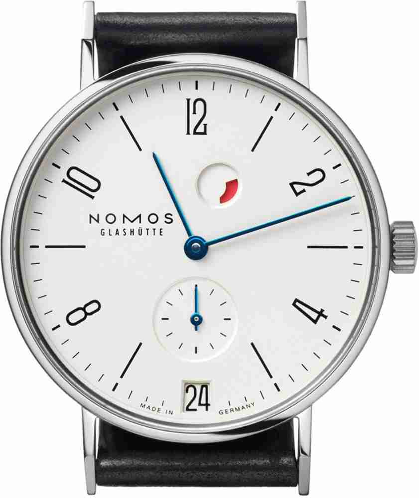 Nomos Glashutte Tangente Datum Gangreserve Analog Watch For