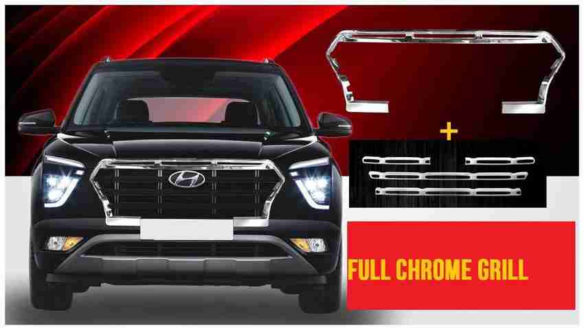 Creta 2020 deals front chrome grill