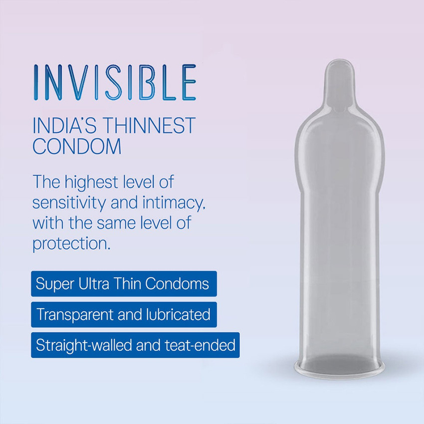 DUREX Invisible Super Ultra Thin for Mens Condom Price in India