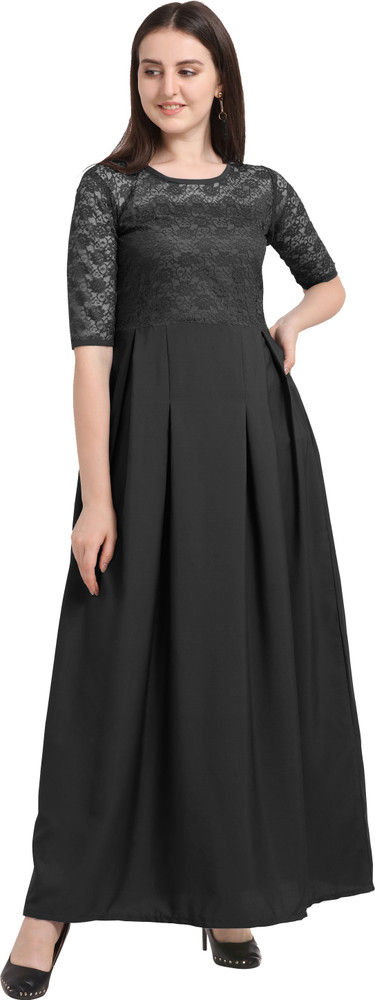 Long one piece dress hot sale flipkart