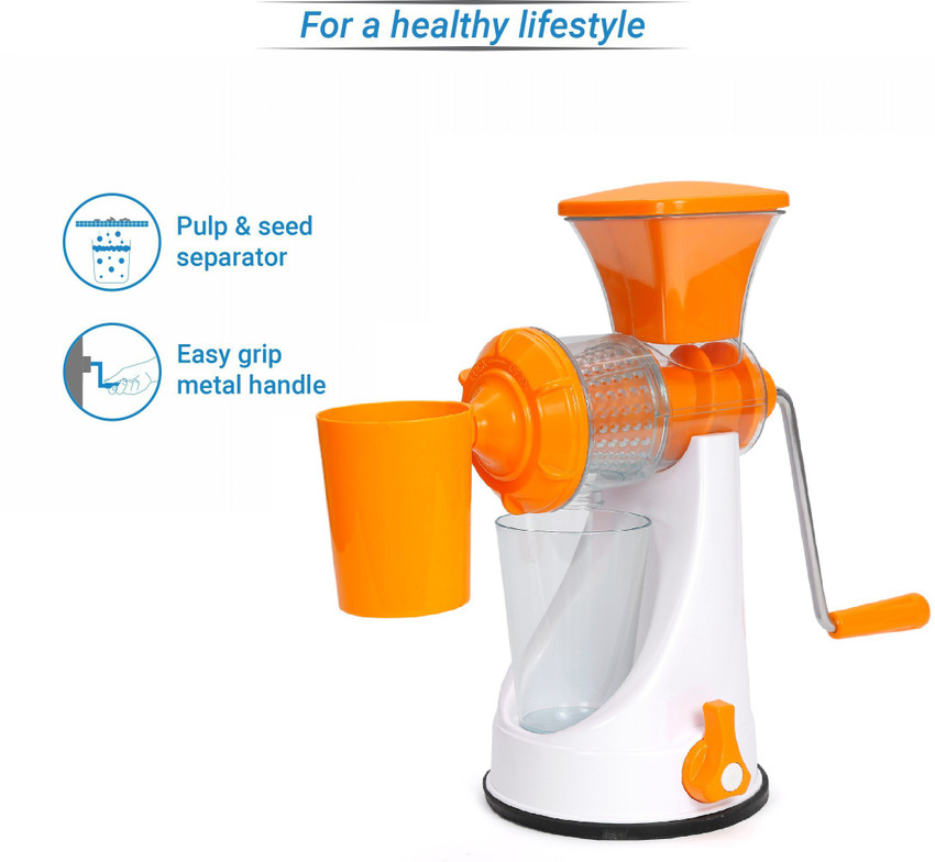 Flipkart SmartBuy Plastic Steel New Fruit Vegetable Hand Juicer