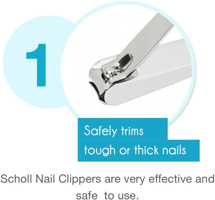 NEW DR. SCHOLL PROFESSIONAL TOE NAIL STAINLESS STEEL CUTTER CLIPPER FREE  SHIP | eBay